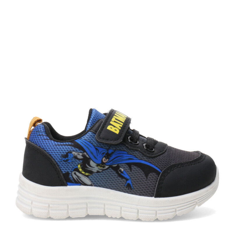 Championes Batman infantil con velcro Negro - Azul
