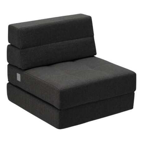 Sillón cama individual Lumax Oster en caja compactado Negro