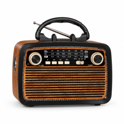 Radio portátil bt KTF-1467 AM/FM vintage Radio portátil bt KTF-1467 AM/FM vintage