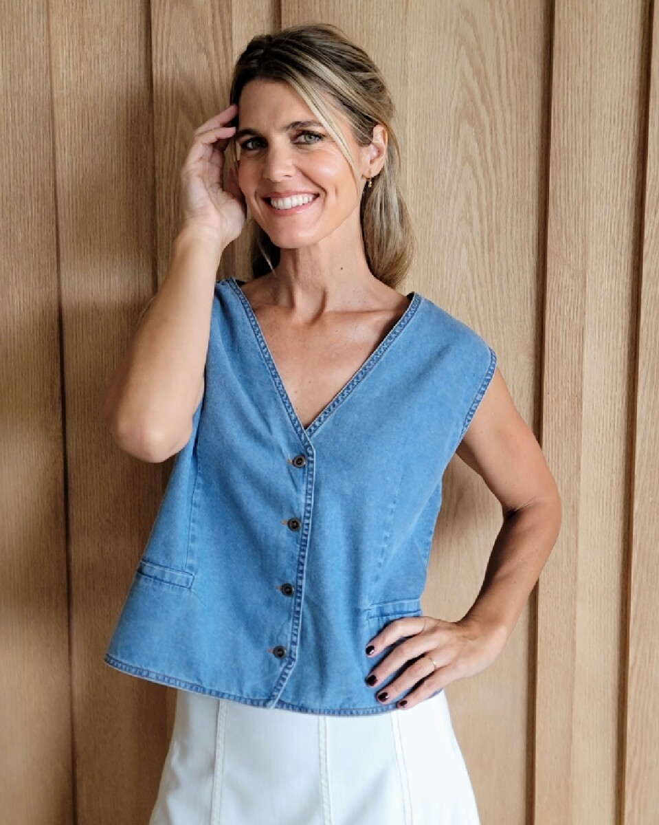 Chaleco Fenix - Denim Azul 