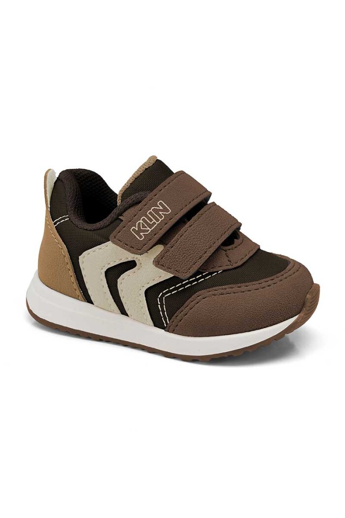 CALZADO DEPORTIVO KLIN WALK BABY 2 VELCROS Marron