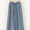 Pantalón Tulum Lino Azul Melange