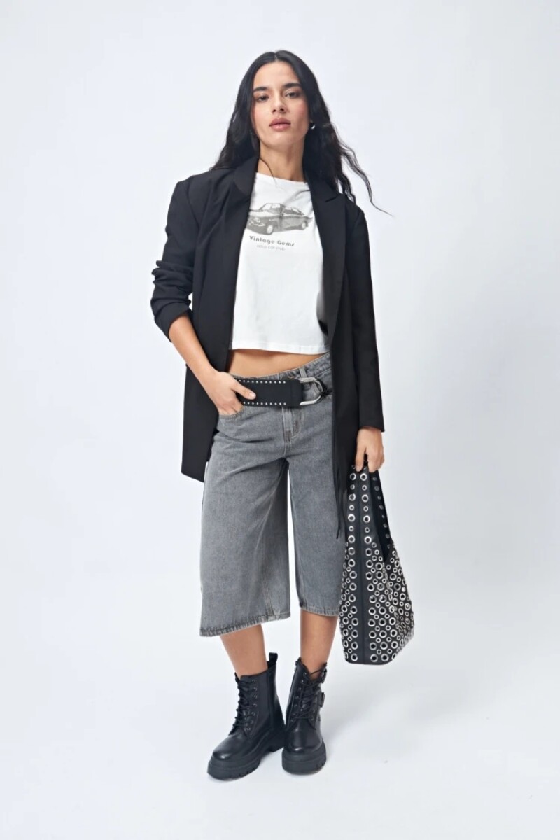 BERMUDA P.CAKE CARRY - GRIS 
