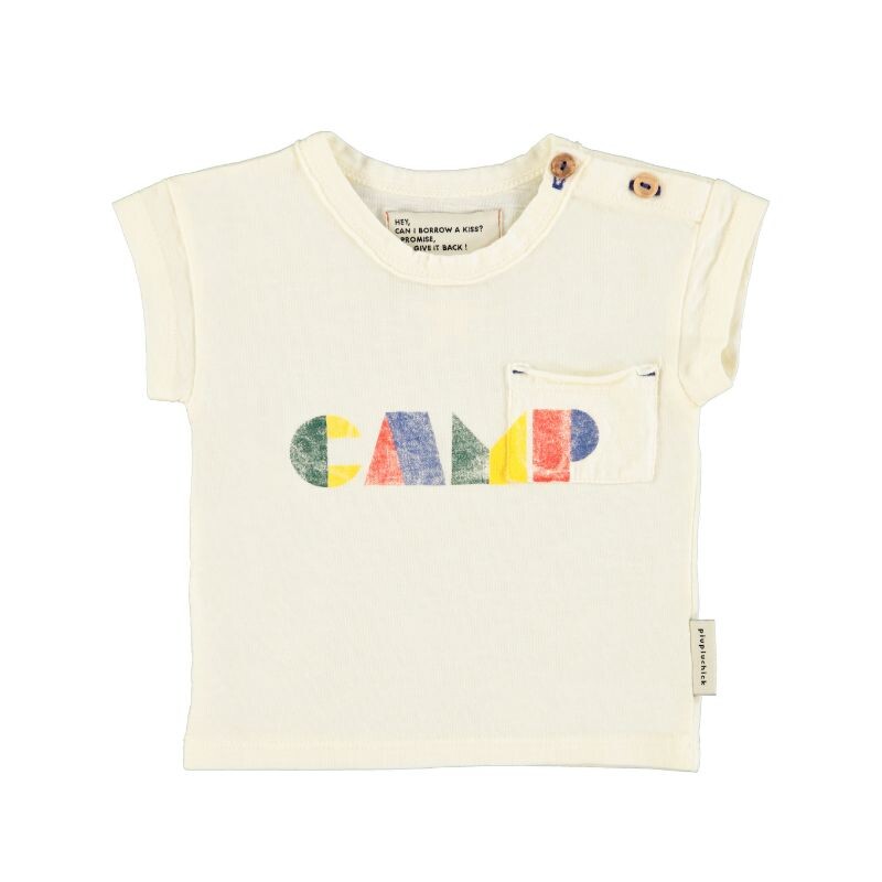 Remera de algodón para niños CAMP Remera de algodón para niños CAMP