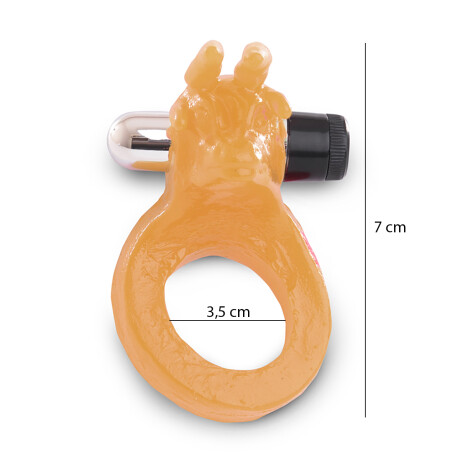 Anillo Estimulador "El Torito" Con Micro Vibro Piel