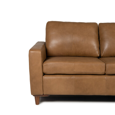 Rinconera Sevilha - Cuero Natural - Chaise Derecho 1016 (Nozes)