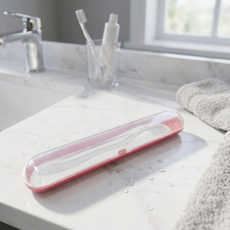 Estuche para Cepillo de Dientes con Bisagra Fino Estuche para Cepillo de Dientes con Bisagra Fino
