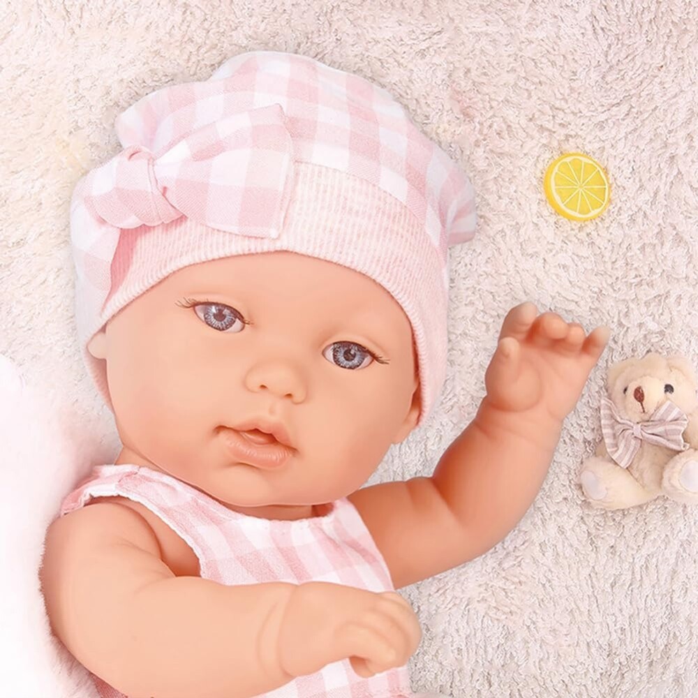 Muñeca OLIVE con accesorios rosa NEWBORN Muñeca OLIVE con accesorios rosa NEWBORN