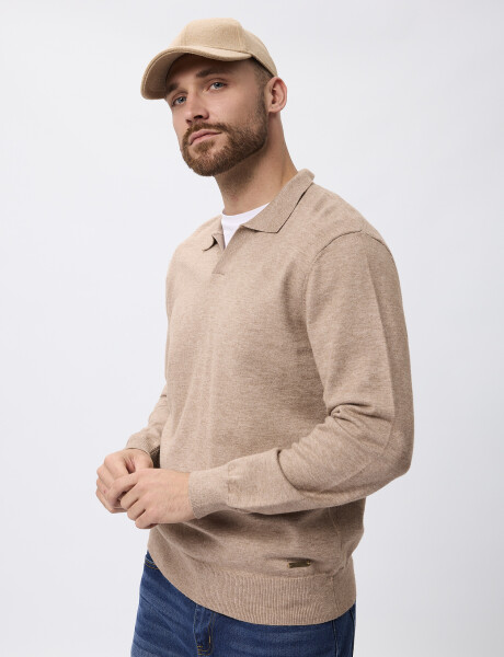 Sweater tejido Mylo beige