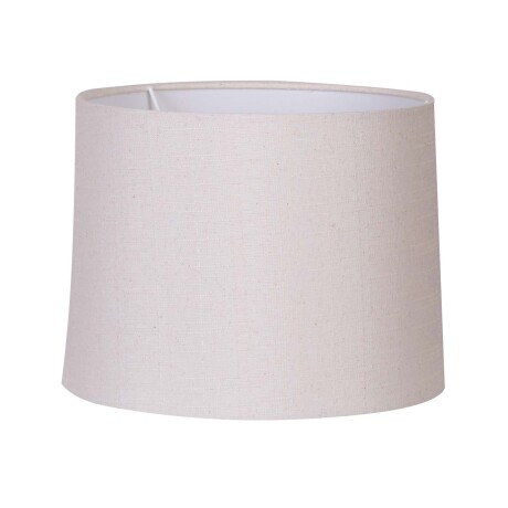 PANTALLA SMALL LINO NATURAL-BEIGE CILINDRO