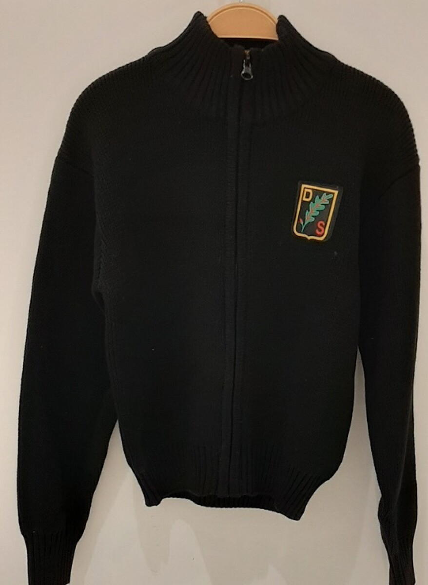 Campera Tejida Colegio Alemán SEC - Negro 