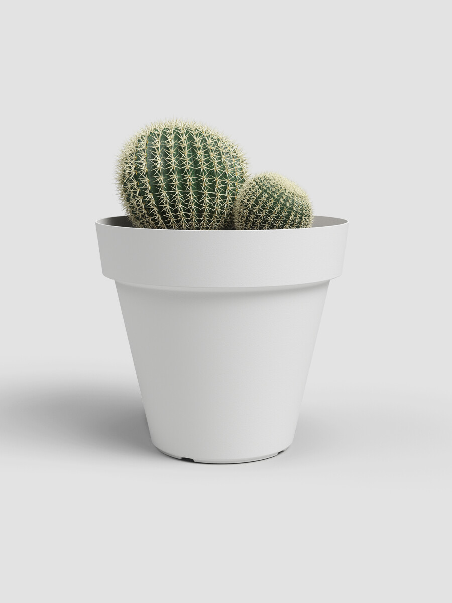 MACETA CAPRI POT 30 BLANCO