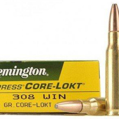 BALA REMINGTON CAL 308WIN CORE-LOKT TIPPED 180grs.- BALA REMINGTON CAL 308WIN CORE-LOKT TIPPED 180grs.-