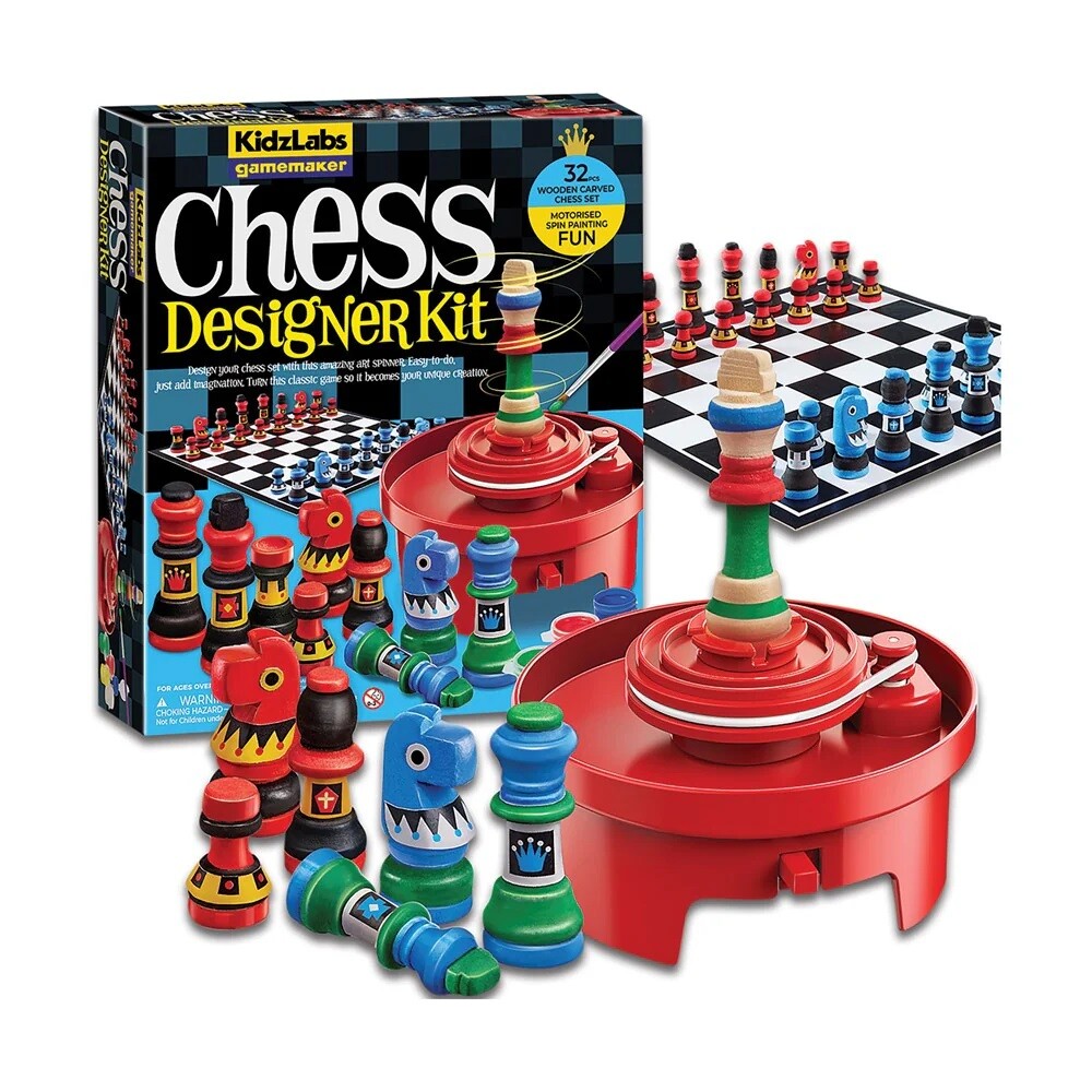 Set Creativo de Ajedrez – Diseña y Juega CHESS DESIGNER KIT