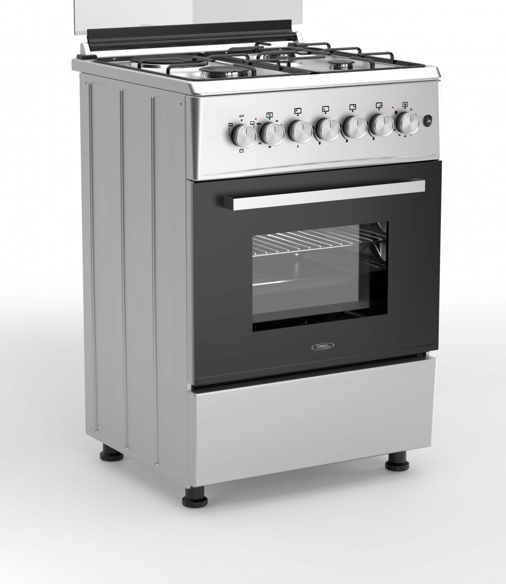 Cocina combinada Dikler 3H+1D D-7 inox. 