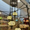 ARAÑA VITRAUX 4 LUCES TM12 Blanco