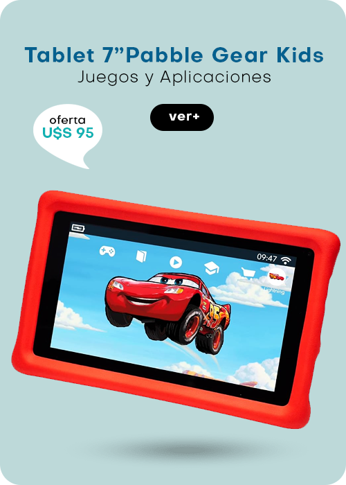 Tablet infantil Pabble Gear Kids en oferta