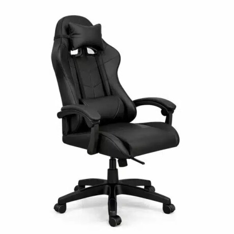 Silla Gamer Ergonómica con Masajes Negra 001