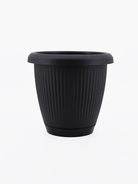 MACETA NEGRO