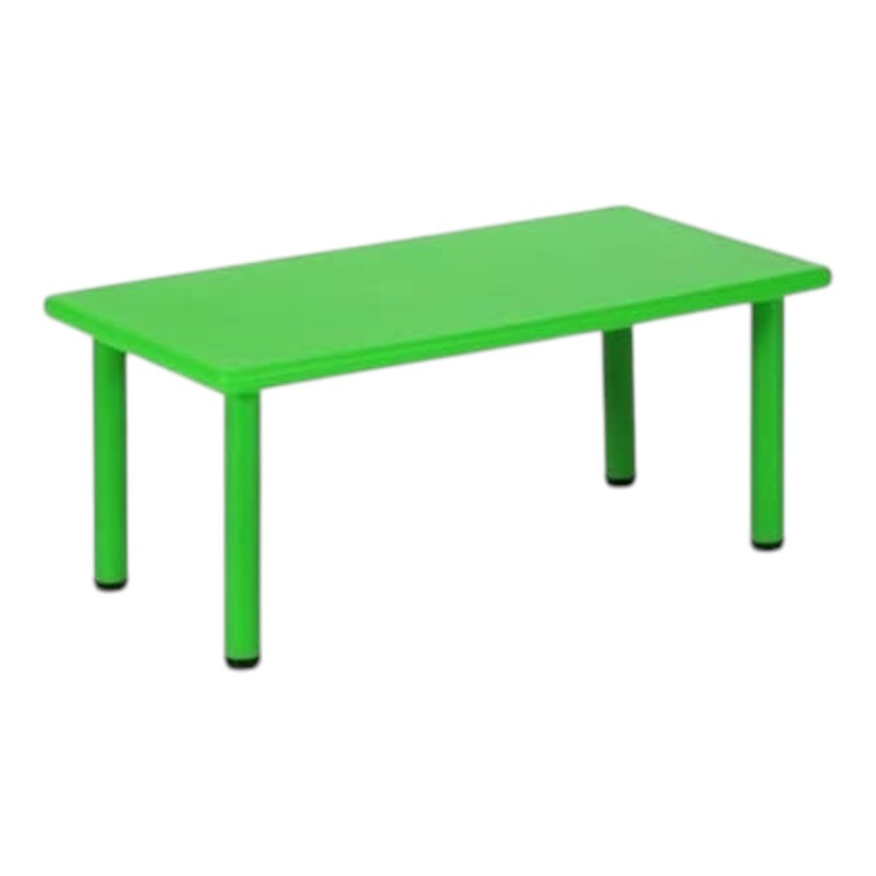 Mesa Infantil 120x60 Polipropileno Verde