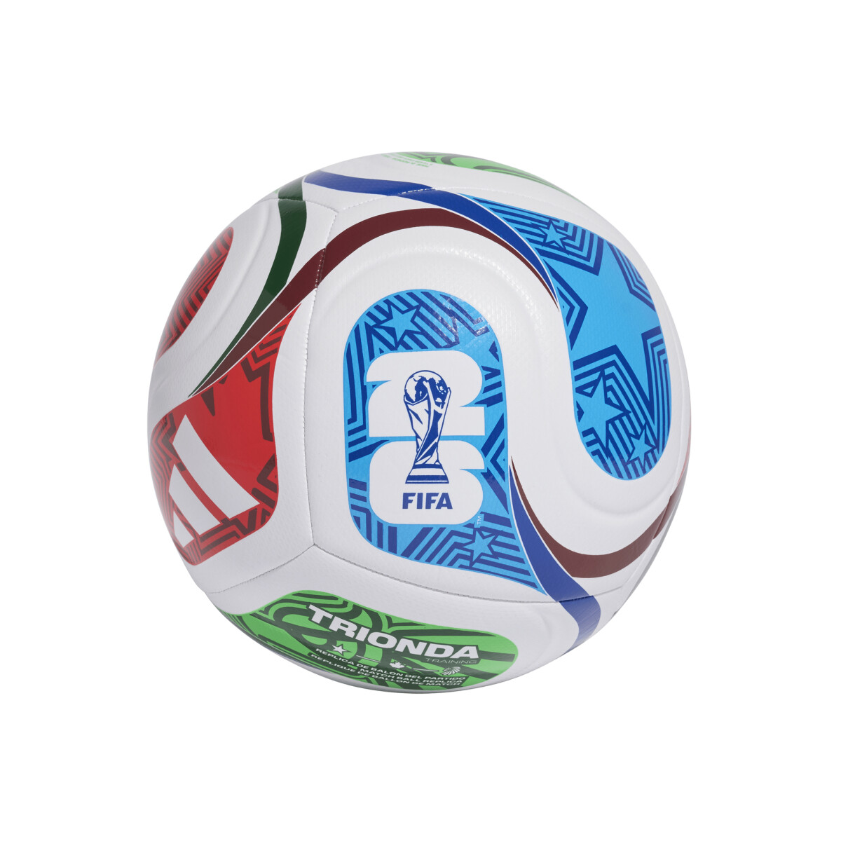 adidas FIFA World Cup 26 Trionda - White/Red/Green/Blue 