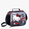 Lanchera Hello Kitty Rock Negro - Gris - Rojo