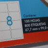 ETIQUETA ROTOLA TAMAÑO A4 318 MODELO 8
