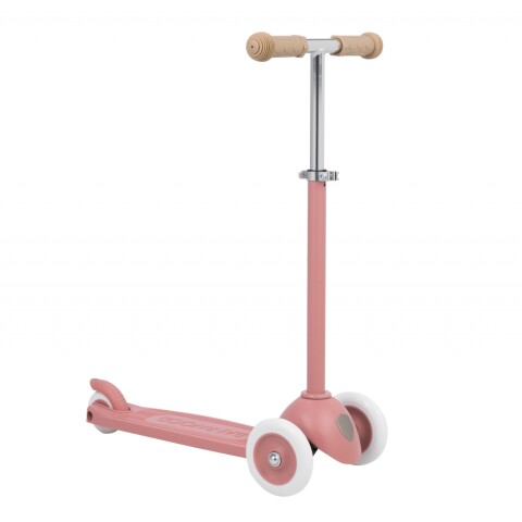 BW-ECO-SCOOTER Monopatín Eco De Tres Ruedas +3 Banwood - Raspberry