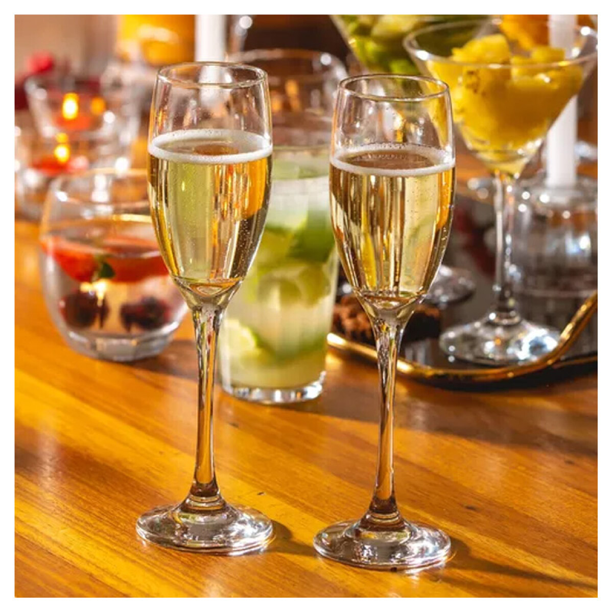 Copa Champagne vidrio 5*21.5/220ML - Copa Champagne Vidrio 5*21.5/220ml 