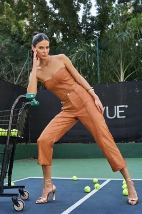 Pantalón Capri Beige