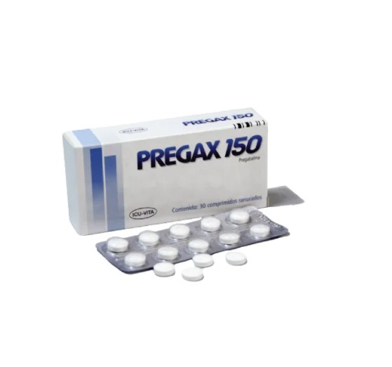 Pregax 150 Icu-Vita x30 comprimidos ranurados 