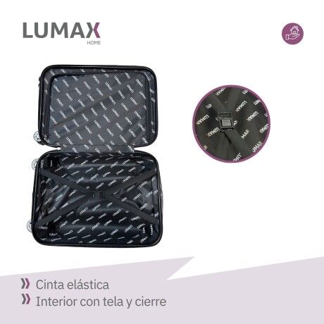 Set de 3 Valijas de Mano Rígidas Verde