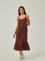 Vestido Aveiro Chocolate