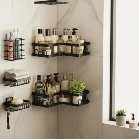 Set x 5 pzas Organizador De Baño o Cocina Esquinero Set x 5 pzas Organizador De Baño o Cocina Esquinero