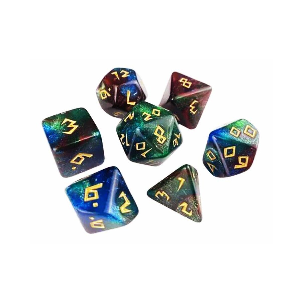 Set de Dados Fusión - Rojo y Verde 