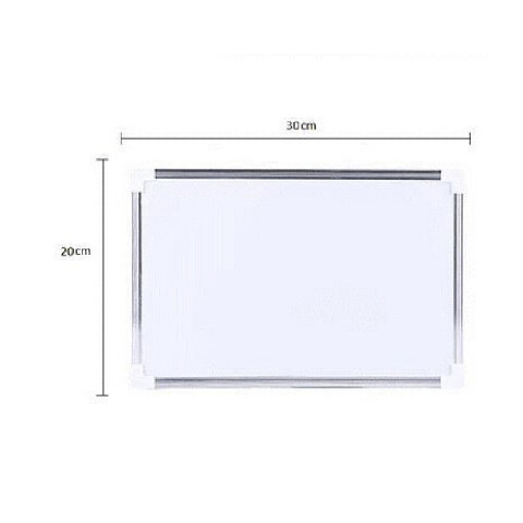 Outlet Pizarra blanca doble 30X20cm Outlet Pizarra Blanca Doble 30x20cm