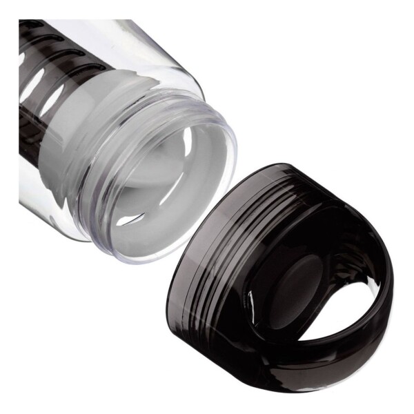 Botella Agua Con Infusor De Rusee 730 Ml Deporte Fruta Color Variante Negro