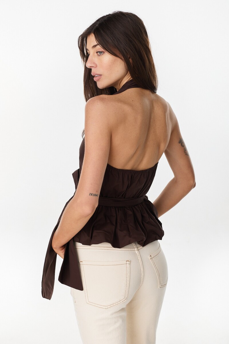 Blusa Sylan Chocolate