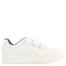 Championes Infantiles Push DANISH con velcros Blanco - Azul Marino
