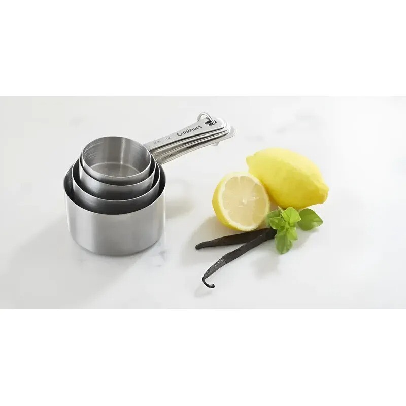 Set de cucharas medidoras de acero inoxidable Cuisinart Set de cucharas medidoras de acero inoxidable Cuisinart