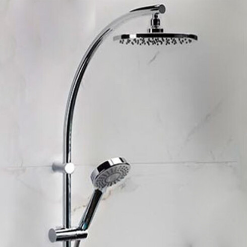 DUCHA COMBINADA AUTOLIMPIANTE CON BARRALCROMO FV ARQUIS CROMO