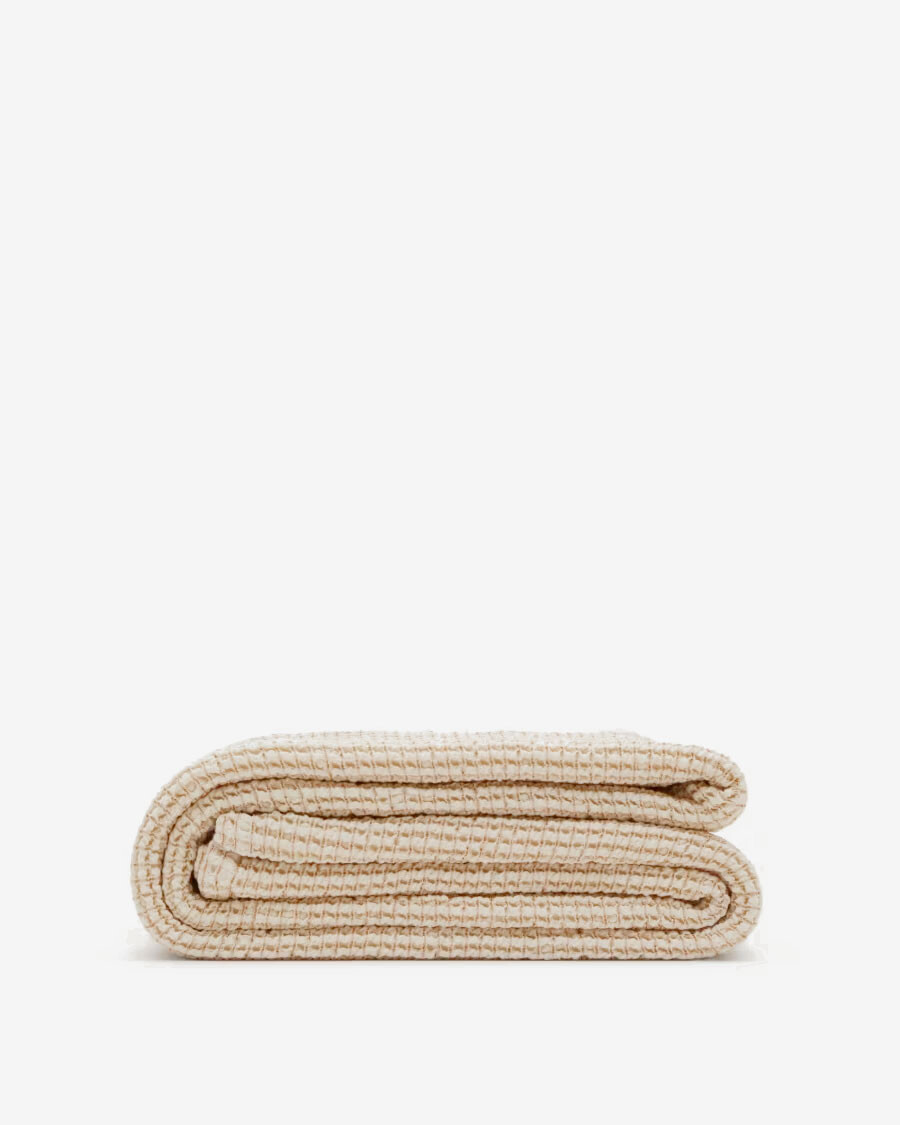 Edredón Senara 100% algodón en color beige para cama de 150/160 cm Edredón Senara 100% algodón en color beige para cama de 150/160 cm