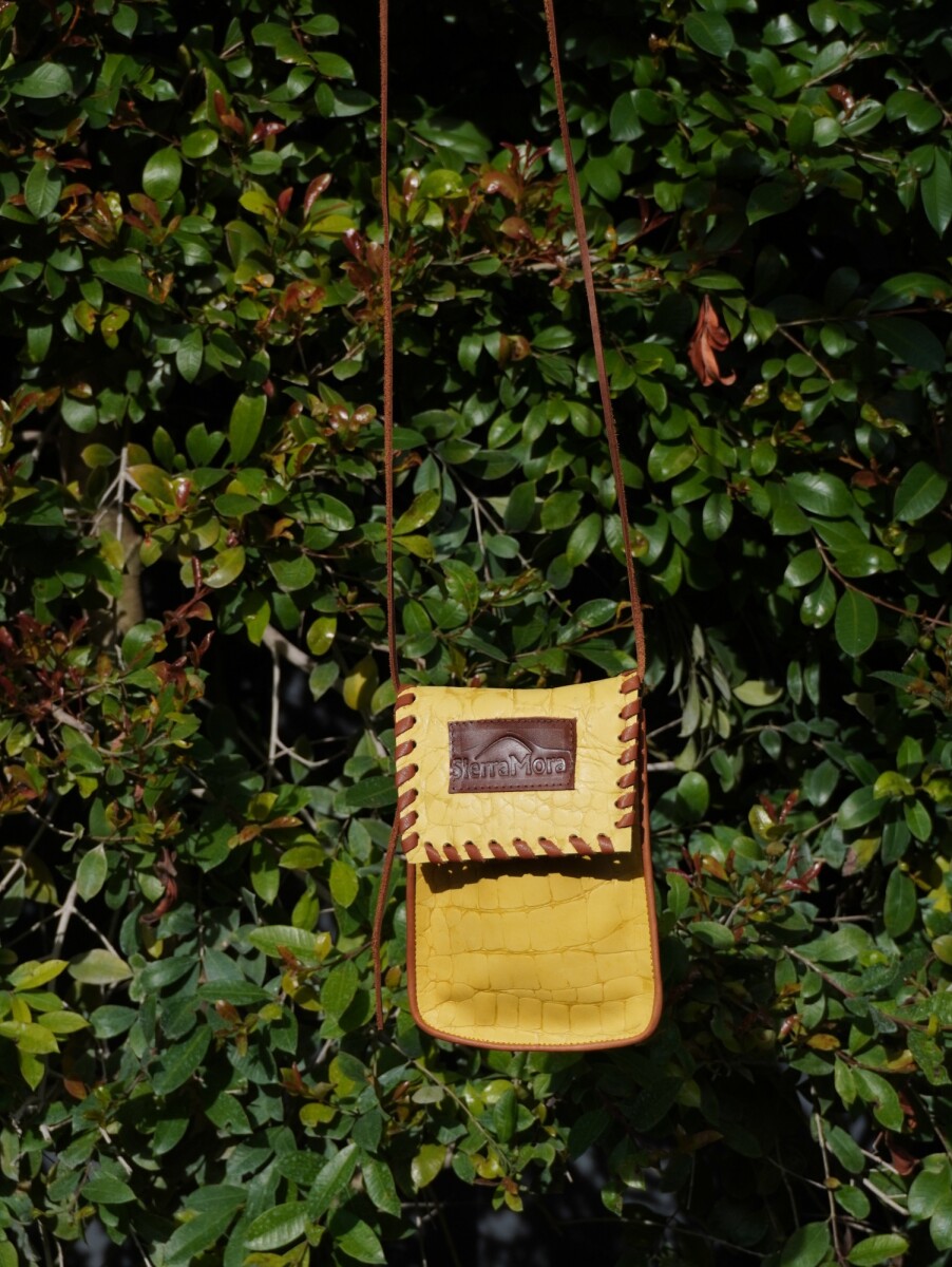 Cel Bag Crocco - Amarillo 