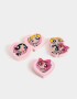 Útiles Varios Diseño propio Set De Gomas Chicas Superpoderosas - Combinacion Multicolor