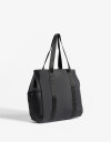 Shopper Nylon Shopper En Material Reciclado - Negro
