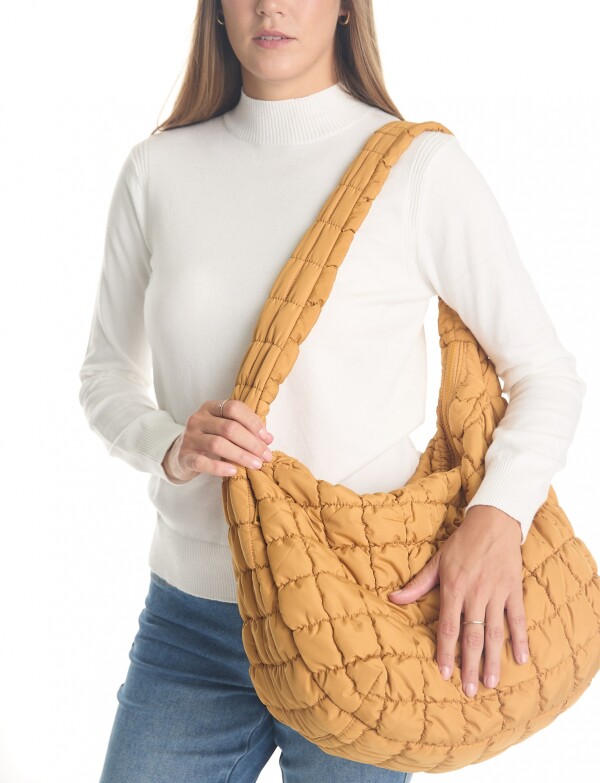 Bolso Capitoneado MOSTAZA