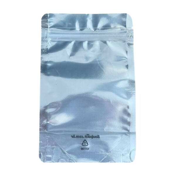 BOLSA C/ZIPPER POLIETILENO TRANSP MAS PET METALI 100X160X60MM PAQX50 TRANSPARENTE
