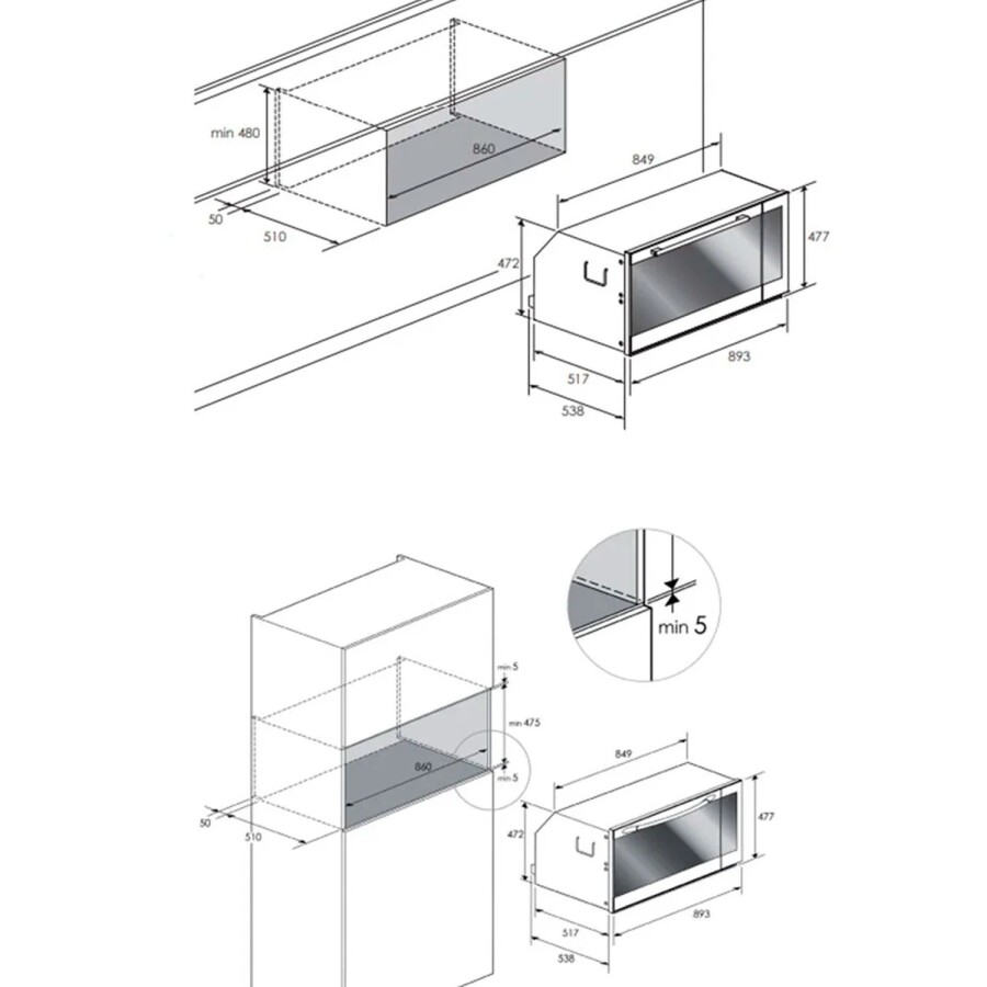 Horno Multifunción 89 lt Candy FNP319/1X/E Horno Multifunción 89 lt Candy FNP319/1X/E
