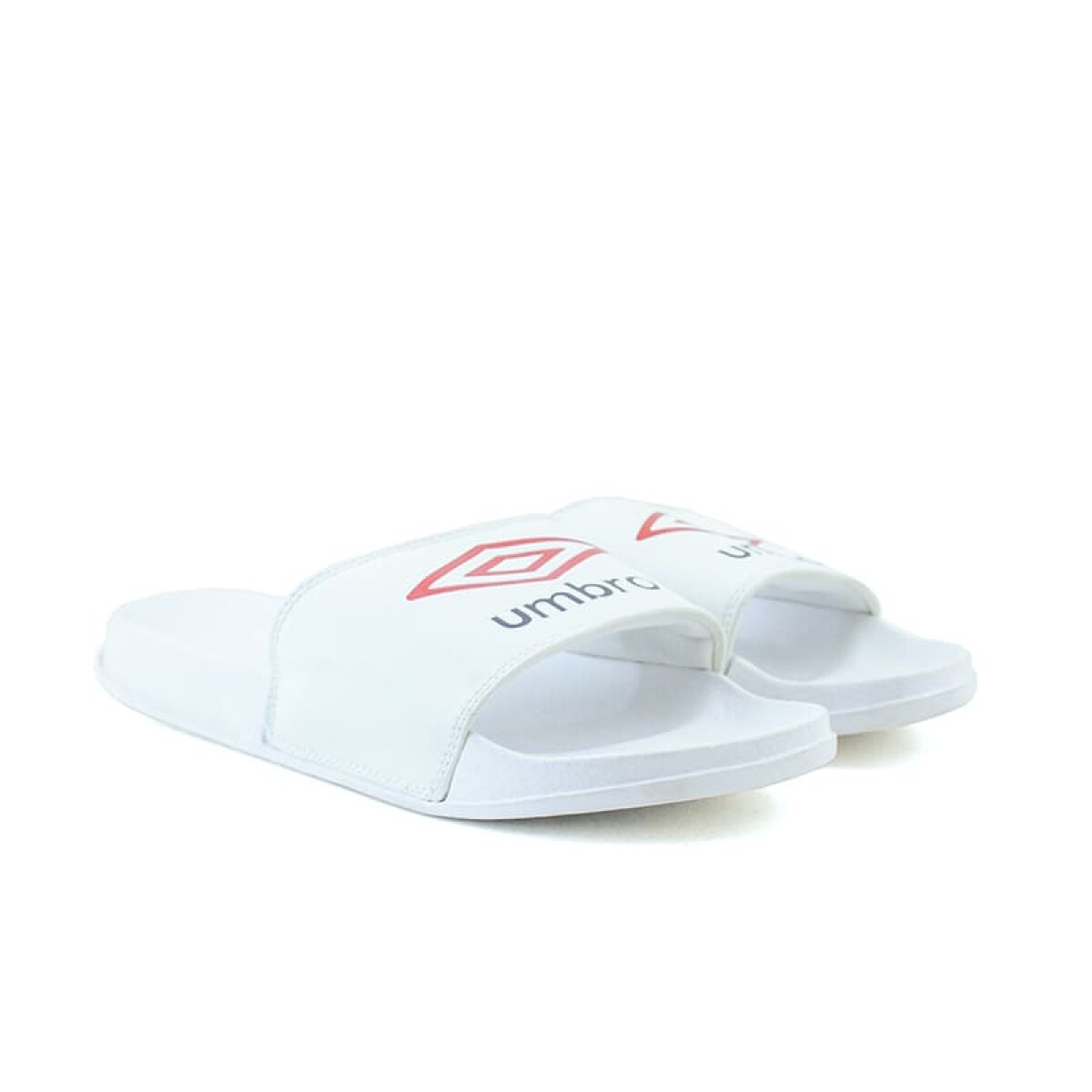 Ojotas Umbro Locker Room AD de Hombre - 20103980 - Blanco-rojo 