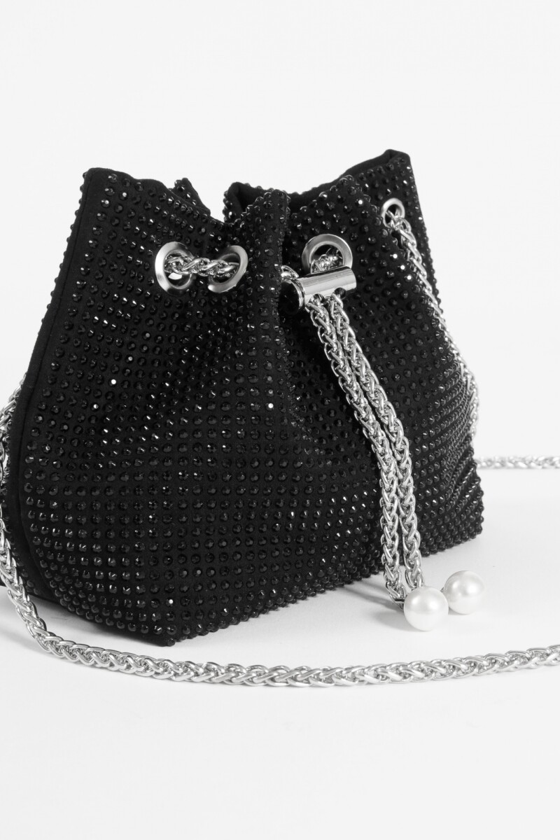 Cartera fiesta bucket negro